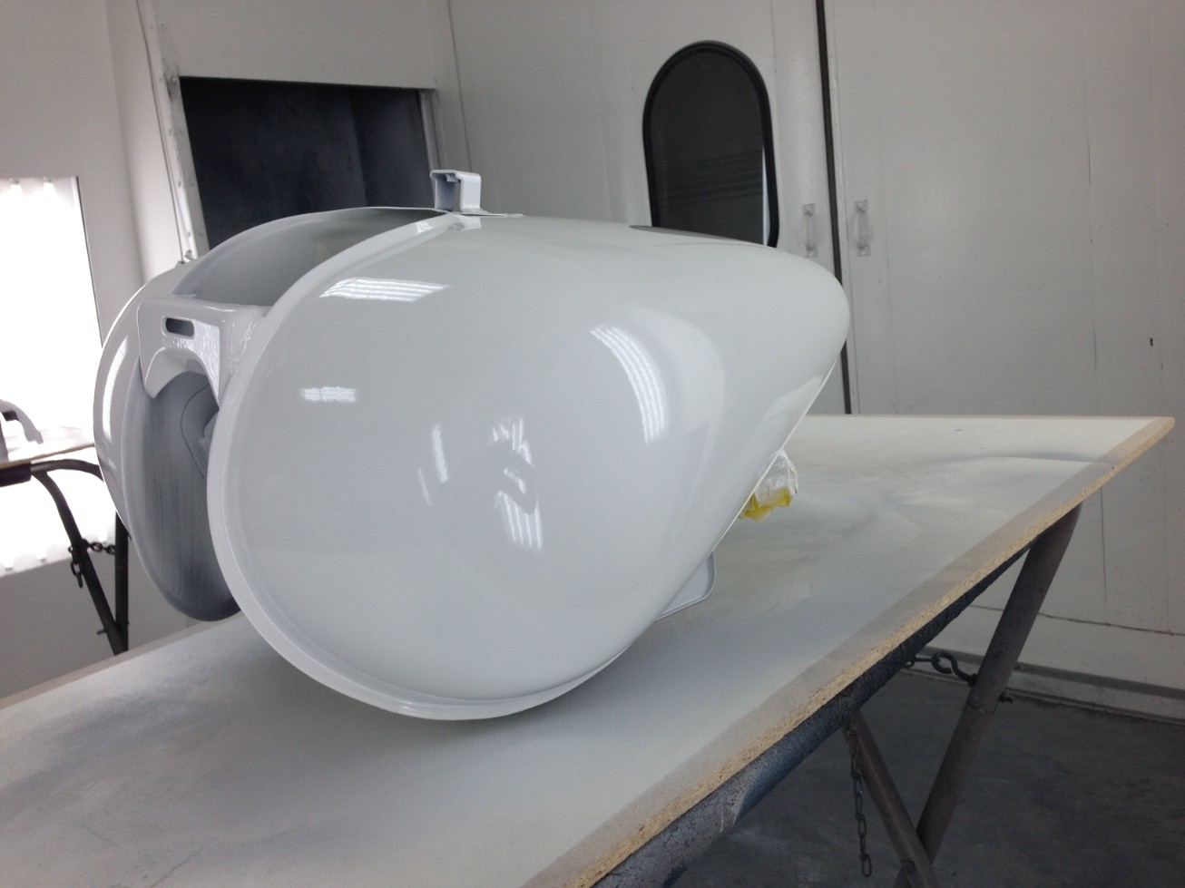 Refinished Motorcycle Tank Paint Job – Motorcycle Paint Job BC Canada