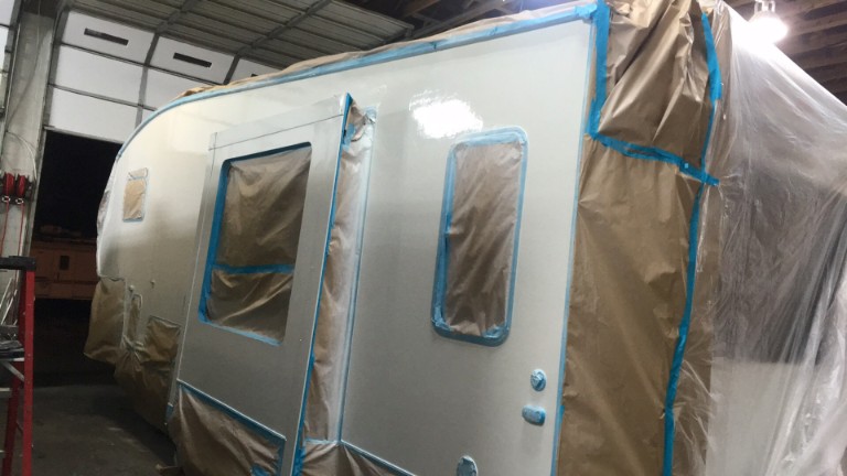 Refinish workflow – Large RV Camper Remodeled